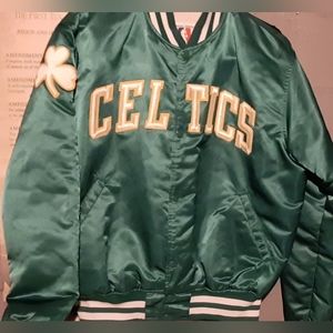 VINTAGE (80s-90s)STARTER NBA BOSTON CELTICS JACKET